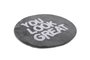 Mijölnir Great - Fume Alfombrilla de Baño Multicolor 90 cm